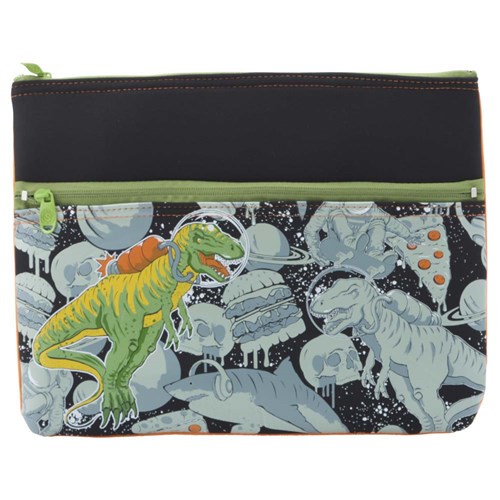 Smash 34430S Pencil Case Neoprene Large Dinonaut - Theodist