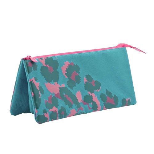 Smash 34432 Pencil Case Triple Leopard - Theodist