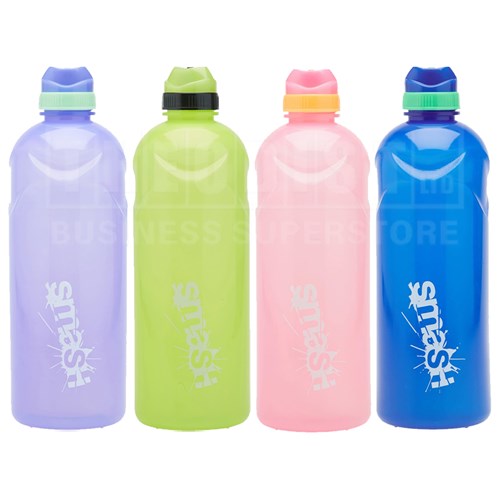 Smash 34476 Drink Bottle Stealth 1000mL Assorted Colours - Theodist