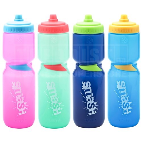 Smash 34579 Drink Bottle 750mL Squeeze Top Assorted - Theodist