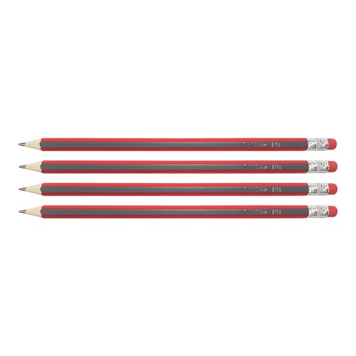 DataMax 4000C Graphite Pencils HB with Eraser 4 Pack_1 - Theodist