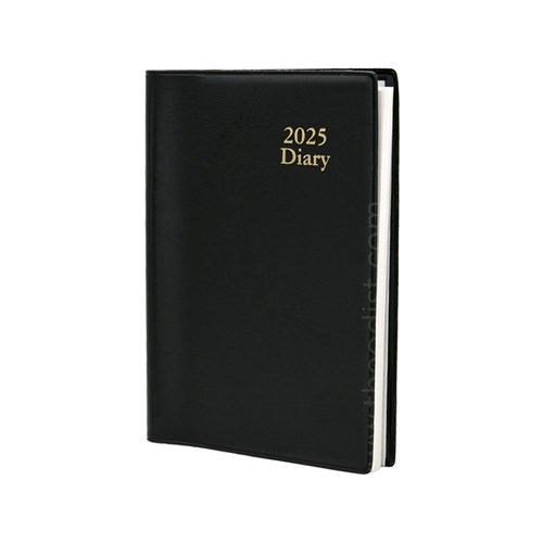 Regent 427BLK 2025 A7 Diary Black, Blue, Grey Week To An Opening_BLK - Theodist