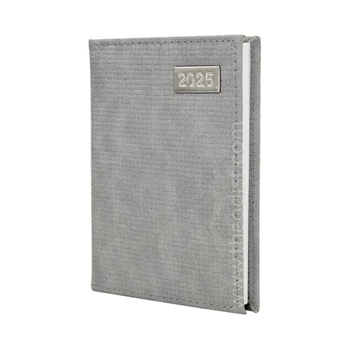 Carnegie 2025 Diary A6 Black, Blue, Brown, Grey Week to View_GRY - Theodist