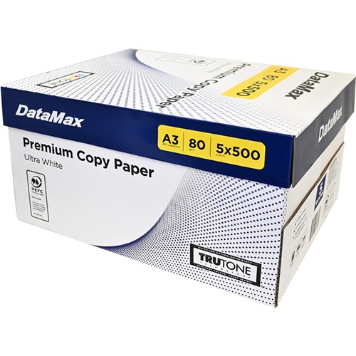 DataMax 4735 Premium Copy Paper Ultra White A3 80GSM 500 Sheets_3 - Theodist