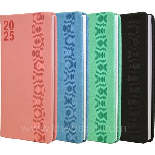 Regent 517AST 2025 Diary 175x90mm Black, Blue, Pink, Purple Week To An Opening - Theodist