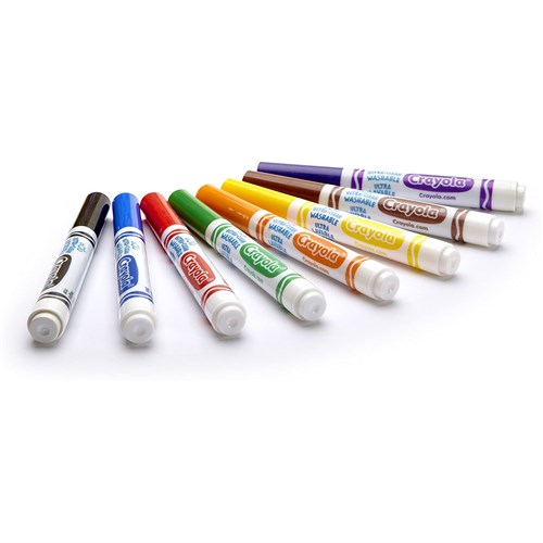 Crayola Ultra-Clean Washable Markers Color Max 8 Pack_3 - Theodist