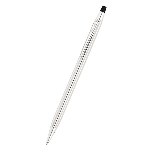 Cross 622-101 Pen Ballpoint Click Classic Lustrous Chrome with Chrome Appointments - Theodist