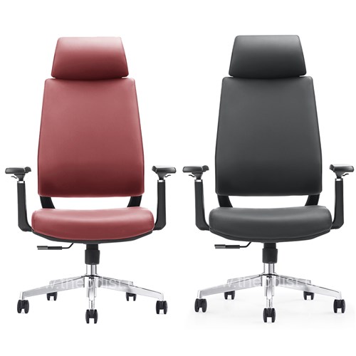 High Back Executive Chairs Black, Red - Theodist