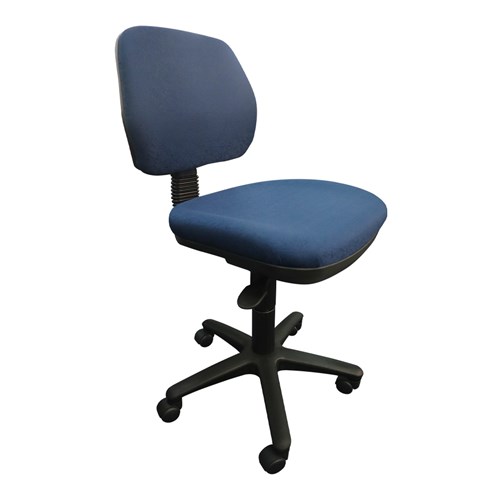 Office Typist Chair Adjustable Swivel A2214T_NVY - Theodist