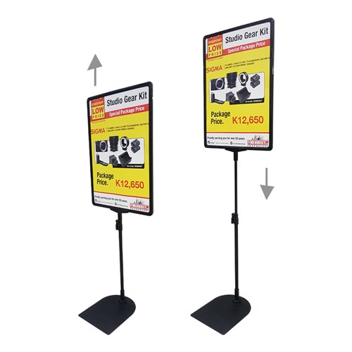 A3 Poster Display Free-standing Adjustable Height_1 - Theodist