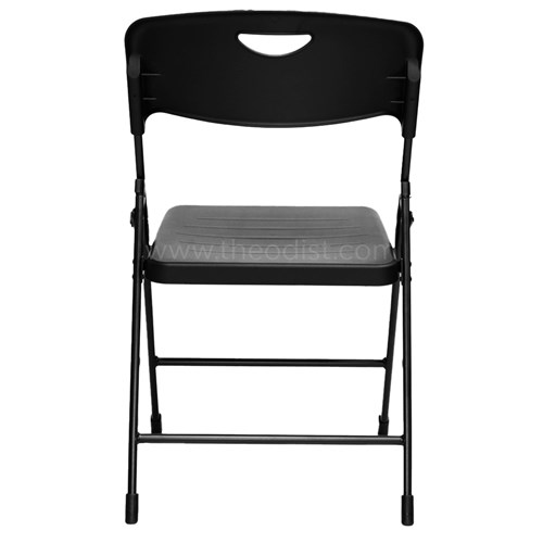 Folding Plastic Chair A8106 Black_3 - Theodist