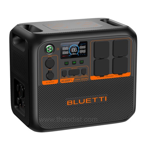 Bluetti AC200PL Portable Solar Power Station 2400W 2304WH P-AC200PL-AU-GY-BL-010 - Theodist