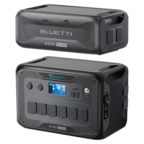 Bluetti Power Station AC300 + B300K Battery - Theodist