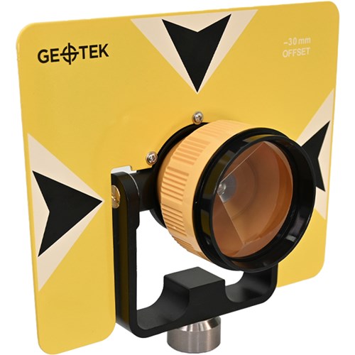 Geotek AK23TY Prism Assembly with Yellow Target, Prism Glass Accuracy - Theodist