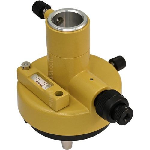 Geotek AP41C Tribrach Adaptor with Optical Plummet, Yellow - Theodist