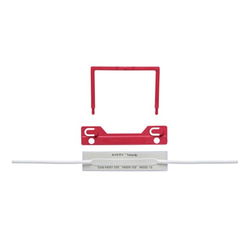 Avery AV4005 Tubeclip File Fasteners Organization & Filing Solutions_RED - Theodist