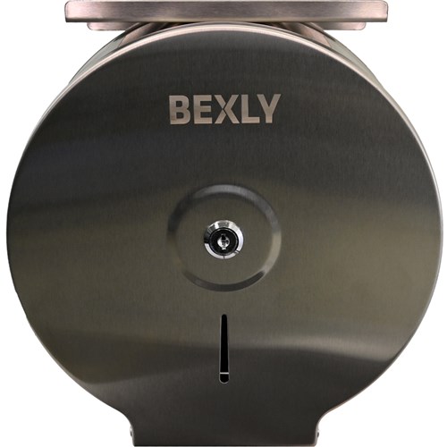 Bexly BX0045 Toilet Paper Dispenser Roll Stainless Steel with Top Holder_1 - Theodist