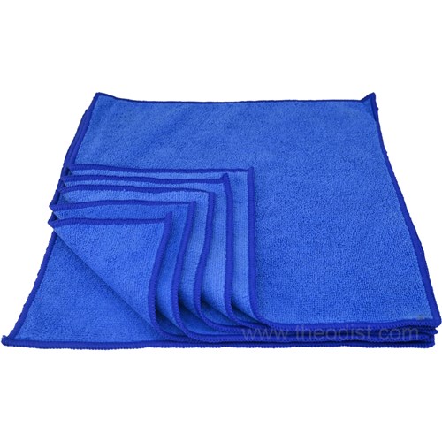 Bexly BX22006 Microfibre Cloth Wipes 6 Pack 33x33cm Blue - Theodist