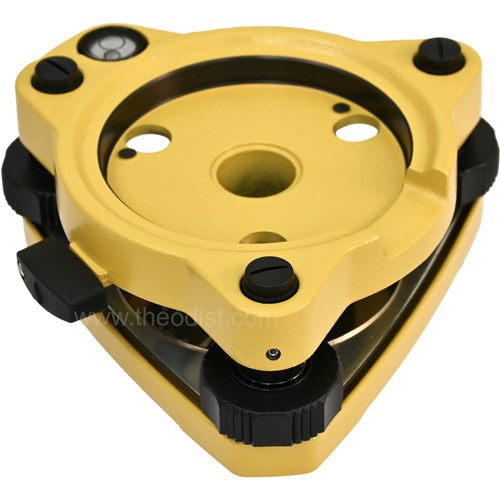 Geotek CDF101 Tribrach without Optical Plummet, Yellow - Theodist