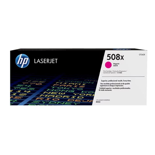 HP 508X Magenta Original LaserJet Toner Cartridge CF363XC - Theodist