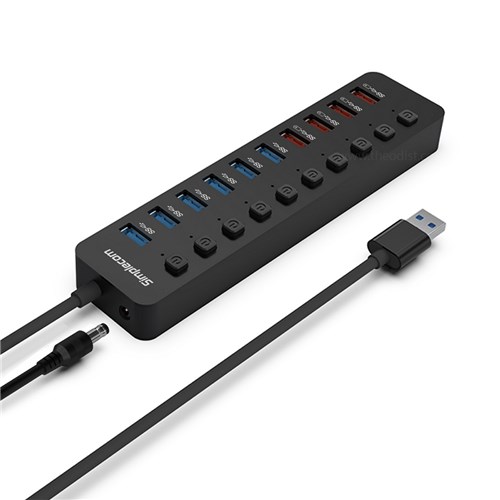 Simplecom CHU810 Hub & Charger 10-Port USB-A 3.0 48W_1 - Theodist