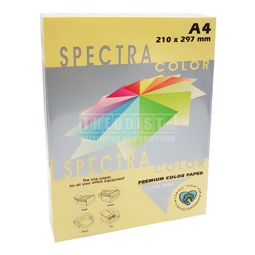 Spectra CP4730 Premium A4 Color Paper 500 Sheets_Yellow - Theodist