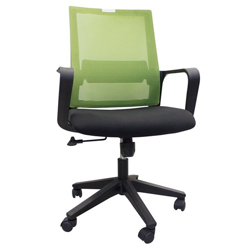Office Chair Modern Mesh Middle D6339B_GRN - Theodist