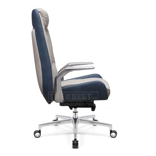 Executive Chair D8529A High Back Blue_2 - Theodist