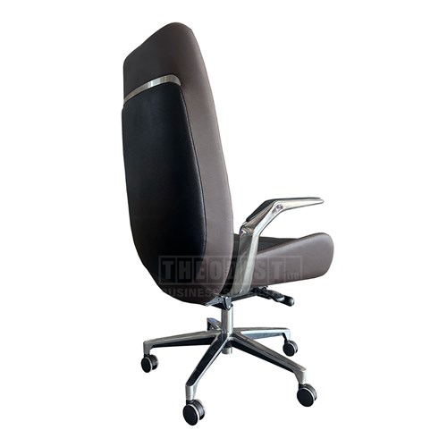 Executive Chair D8529A High Back Brown_3 - Theodist