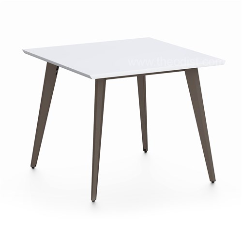 Milano Series Meeting Square Table 900Lx900Wx750H - Theodist