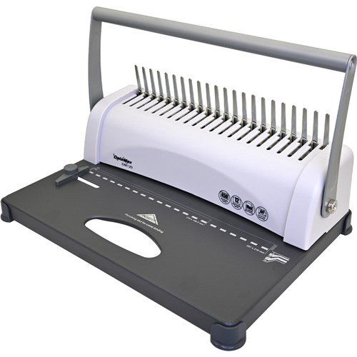 DataMax DM120 Comb Binder Up to A4 12 Sheets 21 Hole Punch 450 Sheets Binding - Theodist