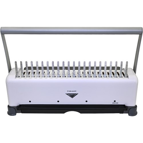 DataMax DM120 Comb Binder Up to A4 12 Sheets 21 Hole Punch 450 Sheets Binding_2 - Theodist