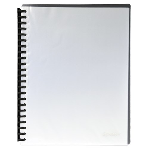 DataMax DM23A4 Display Book A4 Refillable 20 Pockets/ 40 Pages Clear_CLR - Theodist