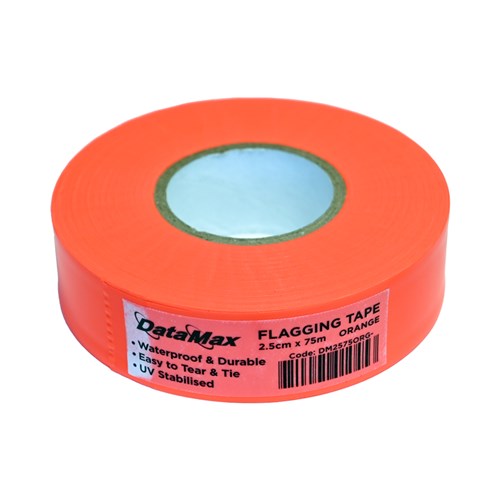 DataMax DM2575 Flagging Tape Coloured 2.5cmx75mm_ORG - Theodist