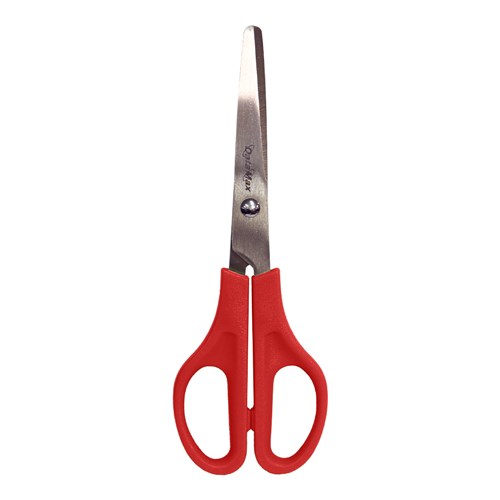 DataMax DM4865 Scissors 158mm Round Tip Assorted Colours_RED - Theodist