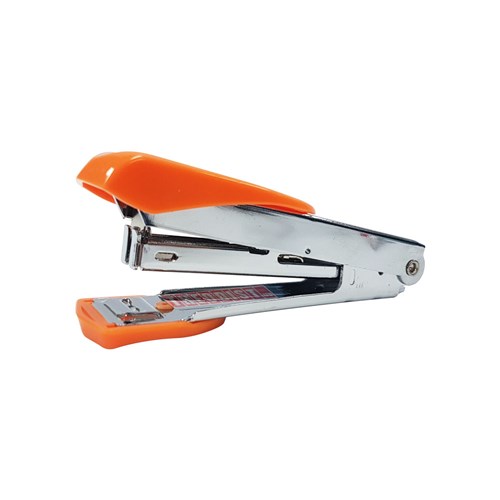 Deli 0260 Stapler No.10 with Staple Remover, Orange - Theodist