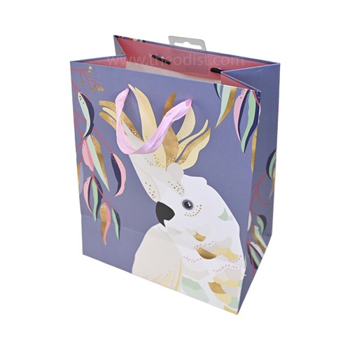 Artwrap E7454 Gift Bag Cockatoo Medium Size 178x105x230mm - Theodist