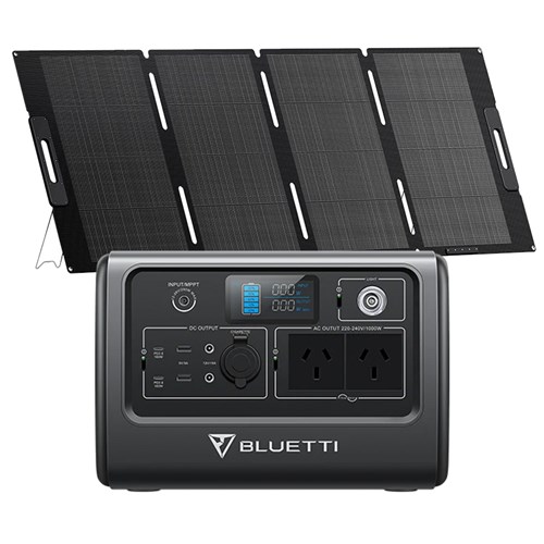 Bluetti Solar Power Station Kit EB70 + SMP200 - Theodist