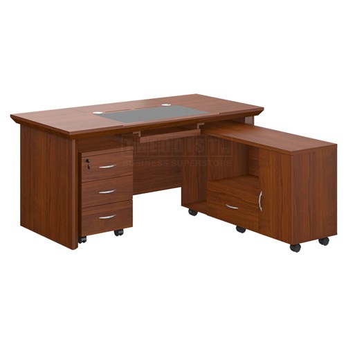 Executive Desk with Side Return 1600x800x760mm - Theodist