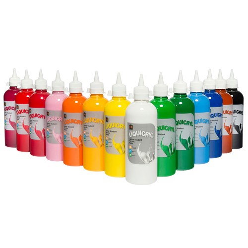 Educational Colours Liquicryl Junior Student Acrylic 500mL - Theodist