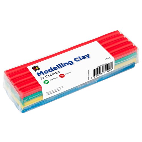 Educational ERM500 Colours Modelling Clay 500g - Theodist
