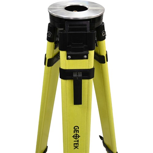 Geotek FGTRI Survey Tripod Fibreglass Big Round Head Dual Lock with Handle_1 - Theodist