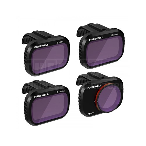 Freewell FW-MM-STD DJI Mavic Mini 2 Filters Standard Day 4 Pack - Theodist