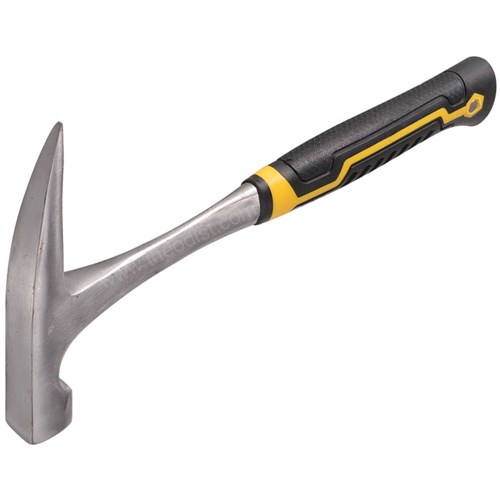 Geotek GHA600 Geological Hammer with Pointed Tip & Shock Reduction Grip 600g - Theodist