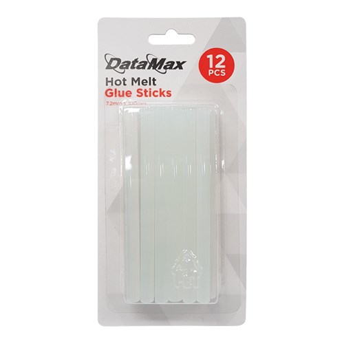 DataMax Glue Sticks Hot Melt 12 Pack - Theodist