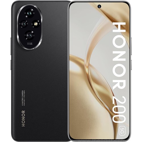 Honor 200 Mobile Phone 12GB+256GB Black - Theodist