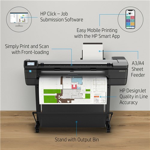 HP DesignJet T830 36" Multifunction Printer_4 - Theodist