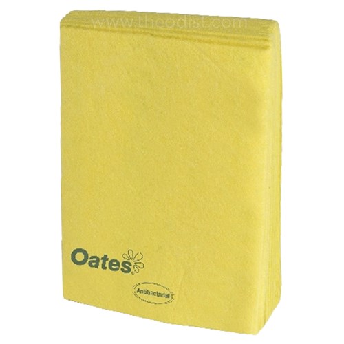 Oates HW010Y Wipes Industrial Yellow 10 Pack 30x40cm  - Theodist