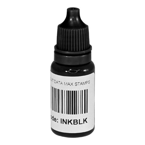 DataMax INKBLK Stamp Pad Ink 10mL Black - Theodist