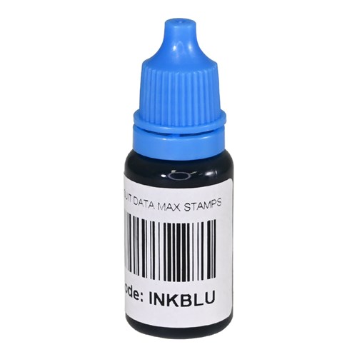 DataMax INKBLU Stamp Pad Ink 10mL Blue - Theodist